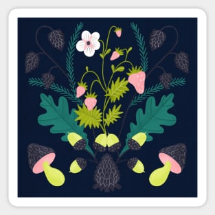 Forest flora Sticker